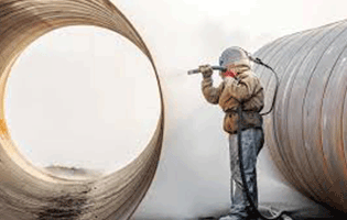 Industrial laser surface cleaning